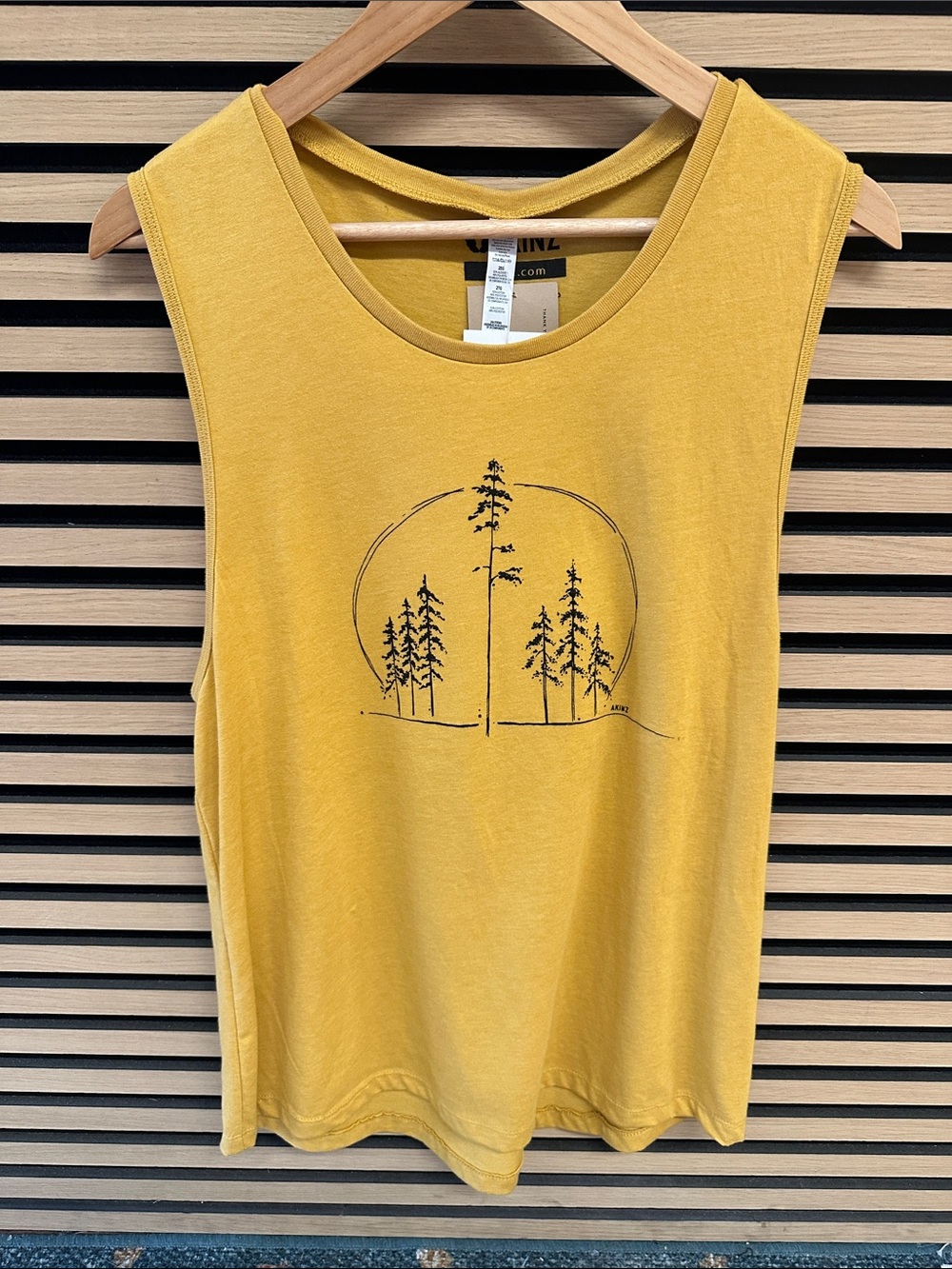 Trees Graphic Muscle Tank